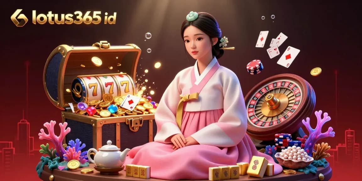 Engage in thrilling gaming with lotus365 id illustrated scene showcasing exciting casino elements.