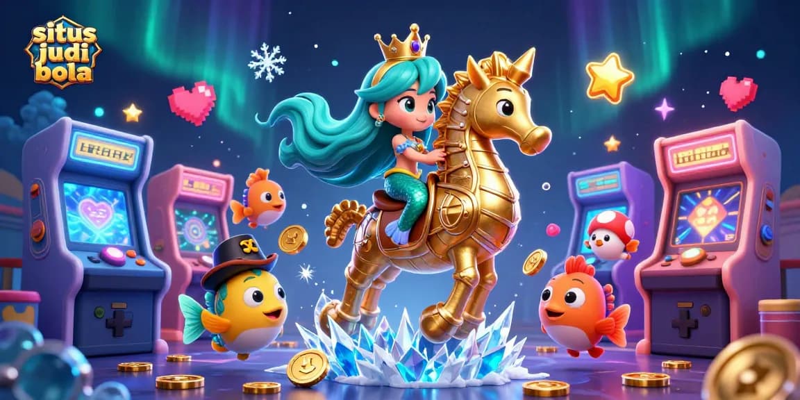 Experience immersive gaming adventures with situs judi bola and vibrant casino-themed elements.