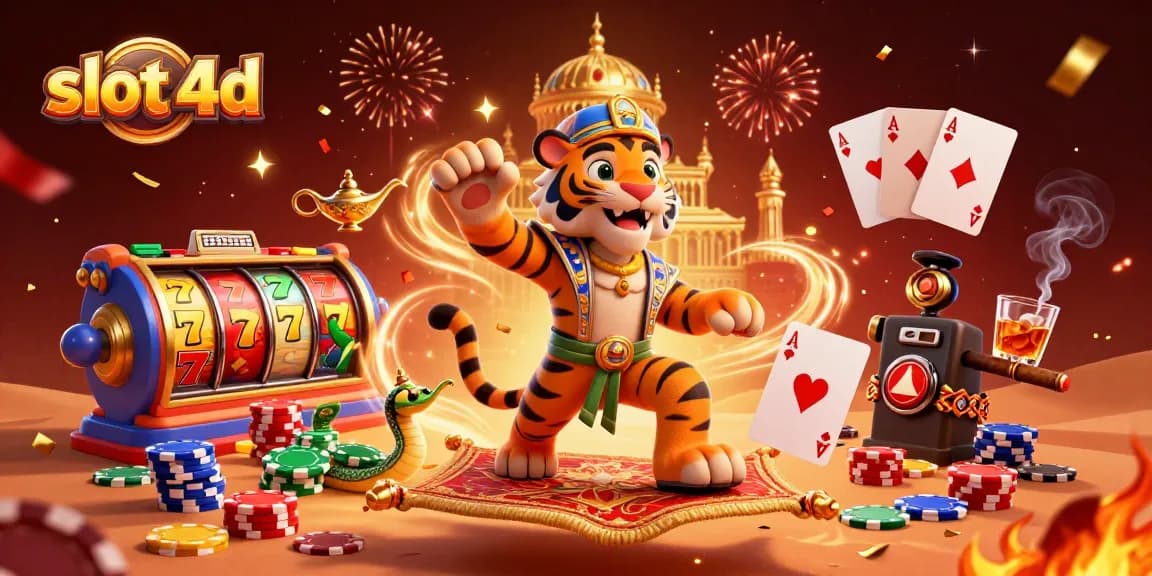 Engage with slot 4d excitement through vibrant design showcasing animated reels and lavish casino elements.