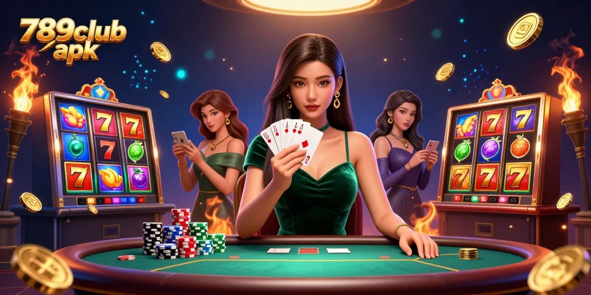 Experience thrilling gameplay with the 789club apk during an exciting slot game.