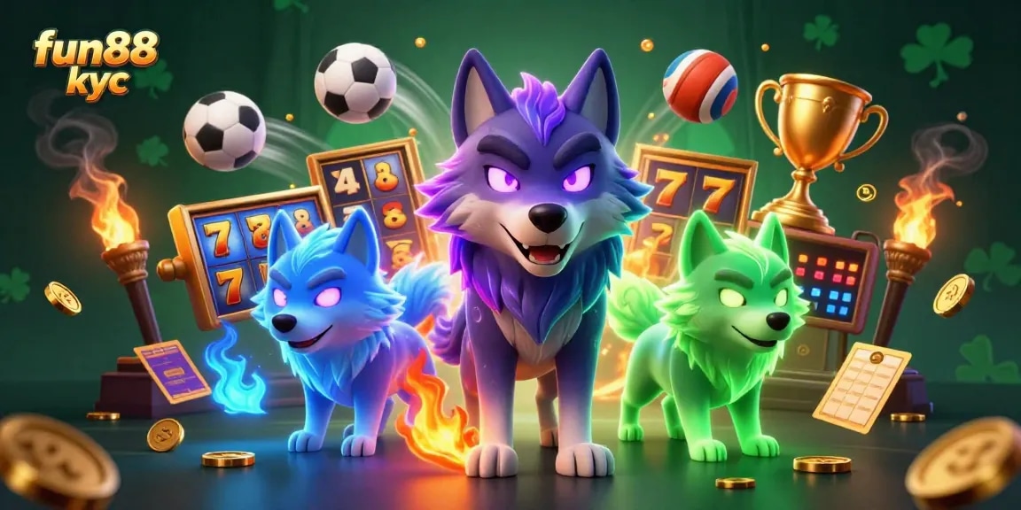 Tham gia cá cược tại fun88 kyc với hình ảnh sôi động và thú vị về các trò chơi hấp dẫn.