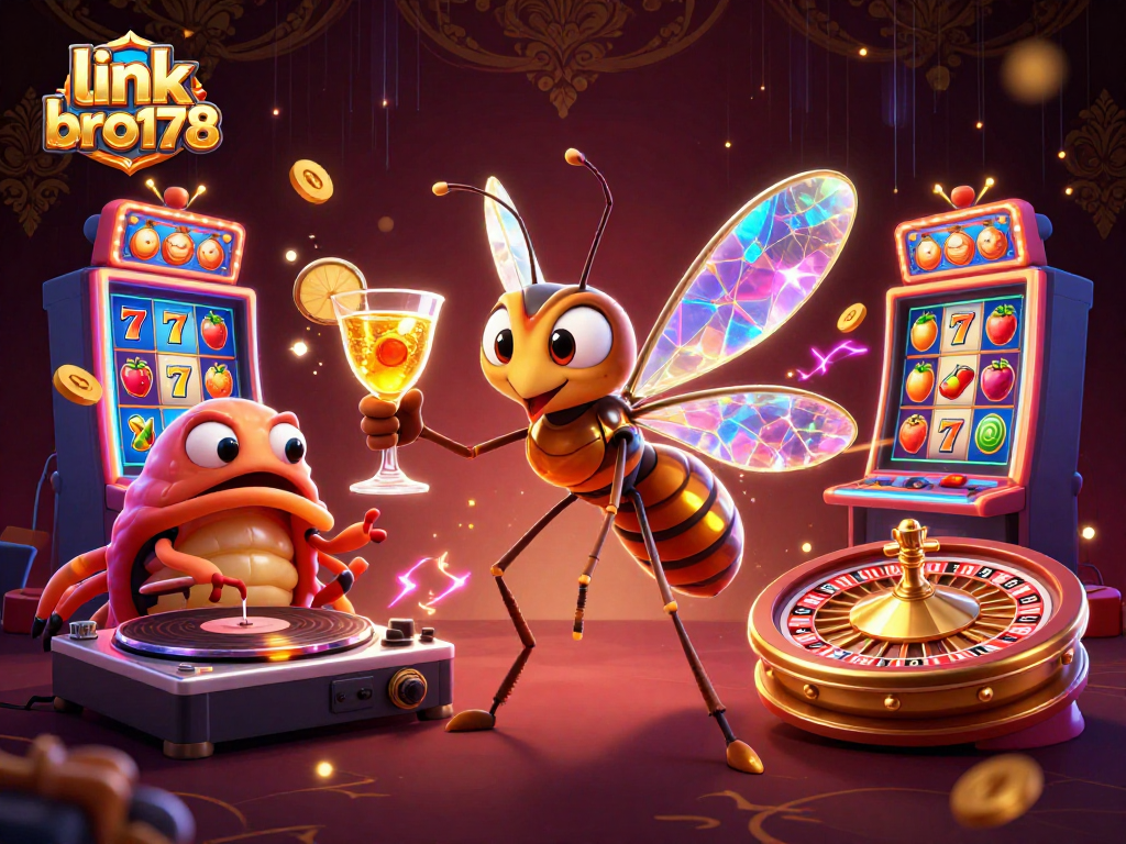 Gulir jackpot dan simpan kemenangan dengan link bro178 di slot bertema kasino yang penuh warna.