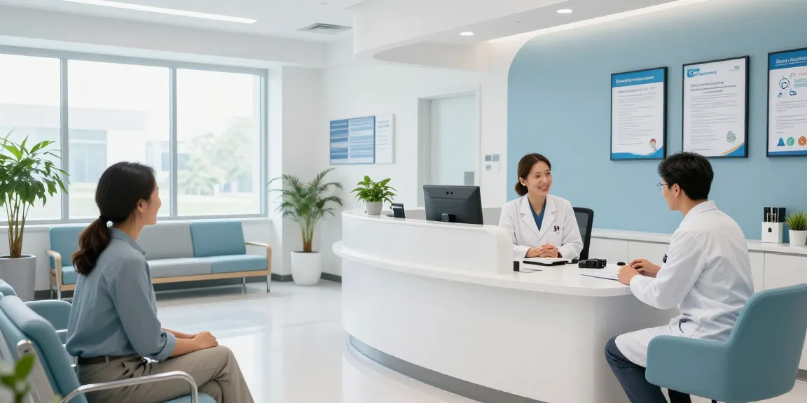 David Hoffmeister reviews at a modern healthcare provider emphasizing patient care in a compassionate medical clinic.