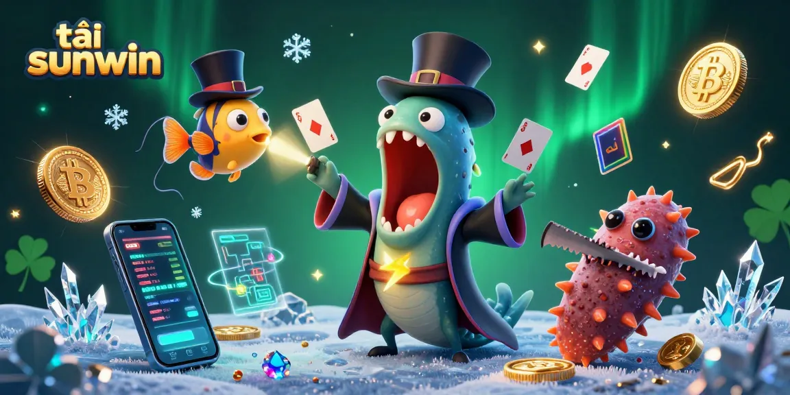Win big with tải sunwin featuring magical characters and vibrant casino elements.
