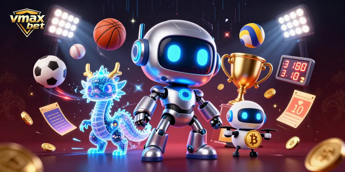 Experience the excitement of vmax bet with a vibrant 3D casino scene showcasing winning energy and dynamic betting elements