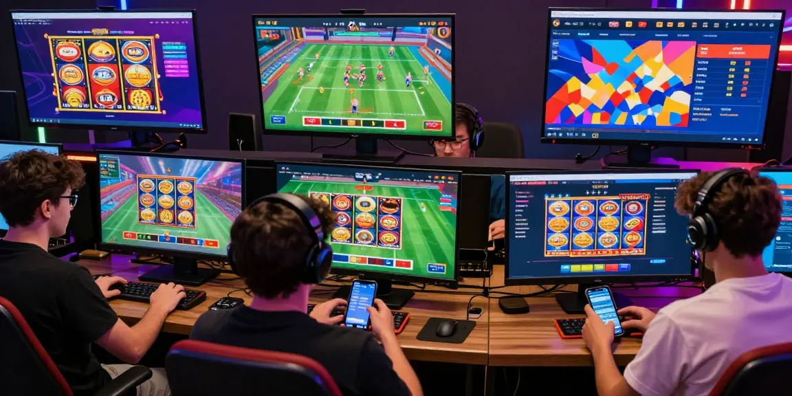 Players engaging on OPEN88's vibrant online gaming platform with modern betting activities
