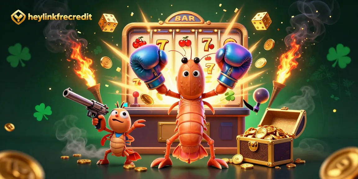 Engage with the jackpot frenzy in heylinkfreecredit featuring dynamic casino game action and vibrant 3D characters.