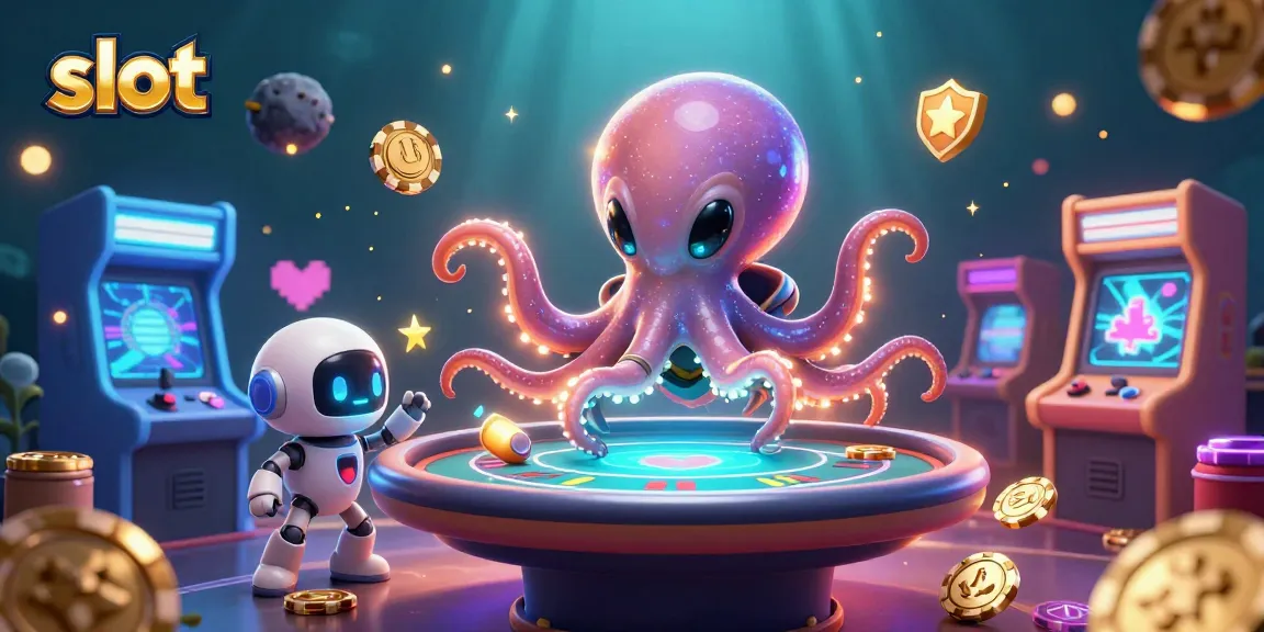 Menangkan slot di WSLOT888 dengan alien dan robot menyenangkan saat bermain poker bersama.
