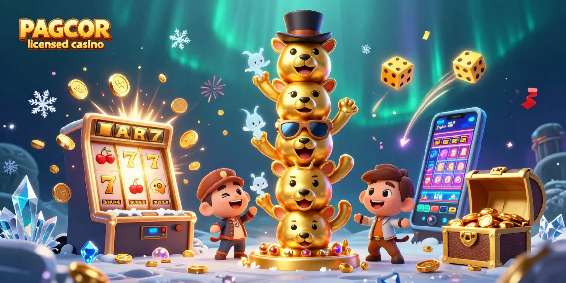 Experience the excitement of a PAGCOR licensed casino with vibrant 3D characters and elements!